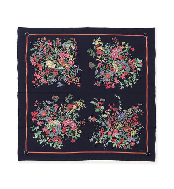 TOMORROWLAND GOODS「TOMORROWLAND フラワーシルクスカーフ」|バンダナ・スカーフ|