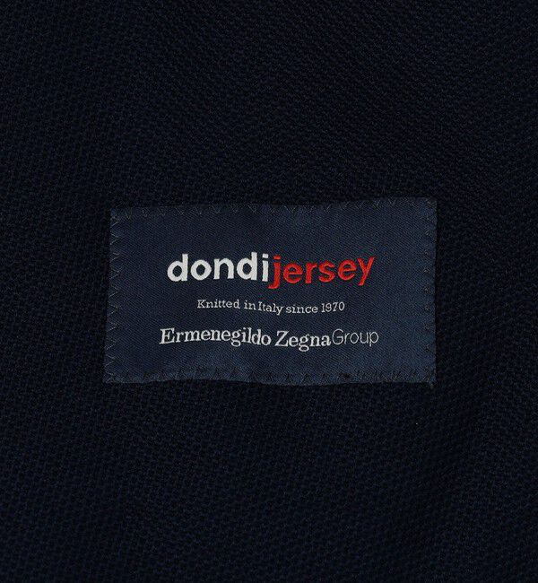 TOMORROWLAND MENS「コットンダブルニット ダブルブレステッド6Bブレザー DONDY」|テーラードジャケット|