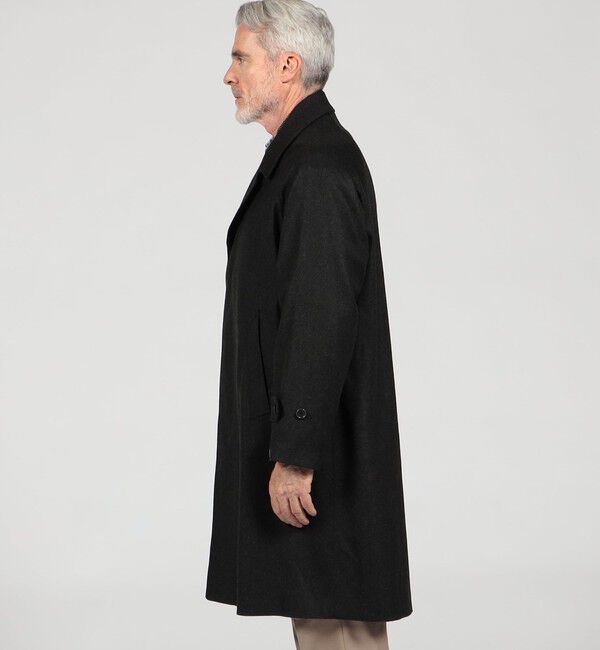 TOMORROWLAND MENS「【別注】De Petrillo  ウールカシミヤ バルカラーコート」|ステンカラーコート|