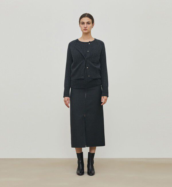 DES PRES「ベビーカシミヤ クルーネックカーディガン」|カーディガン|