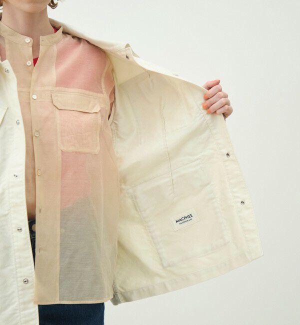 MACPHEE「ヘビーモールスキン ミリタリージャケット」|ミリタリージャケット|