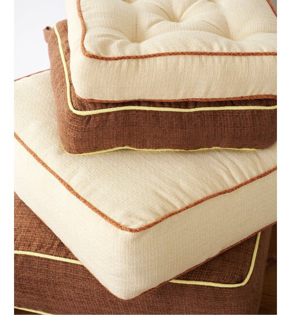 journal standard Furniture「《WEB限定》FLOOR CUSHION SQUARE LL　フロアクッション」|クッション・クッションカバー|