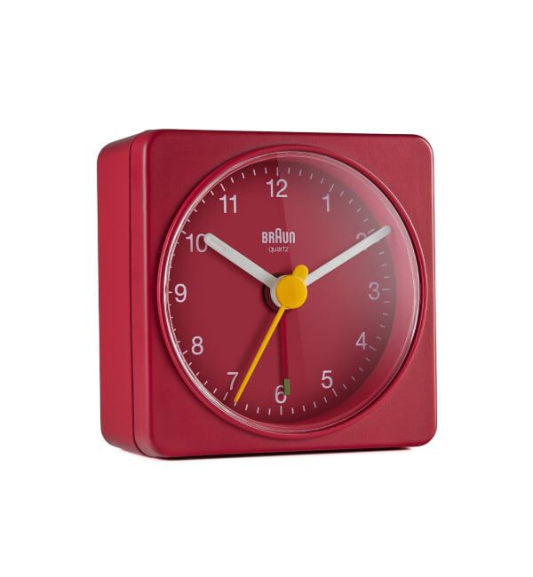 HIROB「BRAUN ALARM CLOCK RED BC02R」|クロック・置時計|