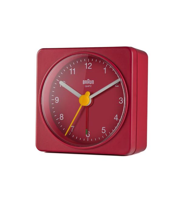 HIROB「BRAUN ALARM CLOCK RED BC02R」|クロック・置時計|