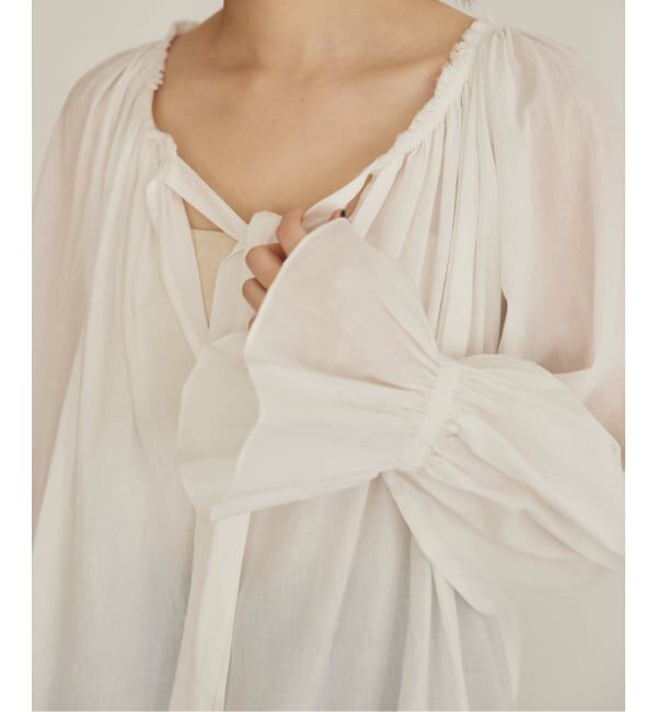 Plage「COTTON KHADI ブラウス」|シャツ・ブラウス|