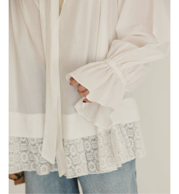 Plage「COTTON KHADI ブラウス」|シャツ・ブラウス|