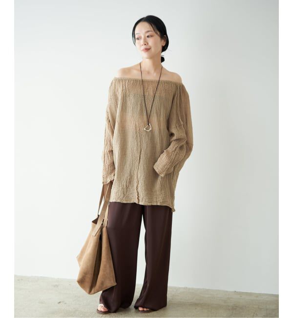 Plage「《予約》LES ATELIERS FRANCAIS DE CONFECTION 別注 ELA トップス」|シャツ・ブラウス|