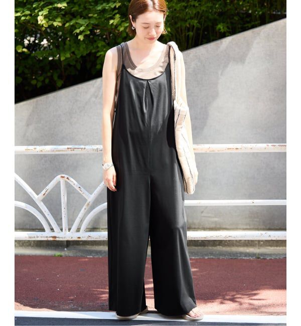 SLOBE IENA「《接触冷感》Albini キャミサロペット」|オールインワン|