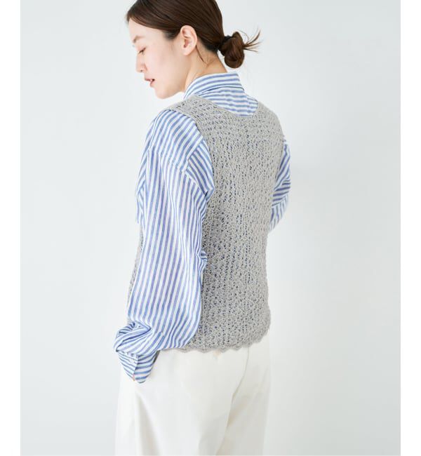 IENA「enrica/エンリカ レースガラKNIT ニット KNIT225」|ニット・セーター|