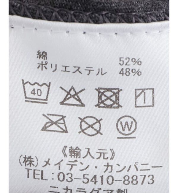 SLOBE IENA「BLUESCENTRIC/ブルースセントリック LOGO TEE」|Tシャツ・カットソー|