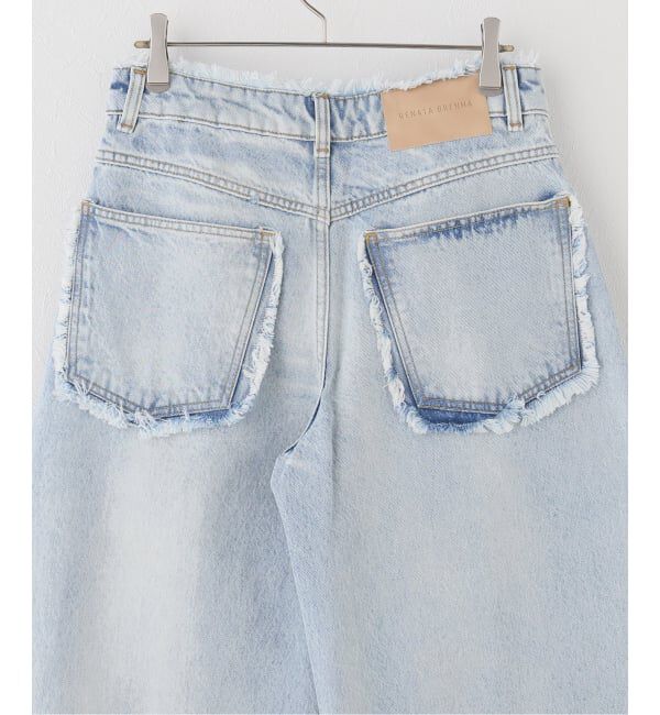 IENA LA BOUCLE「RENATA BRENHA レナータ ブレナ RIO WIDE LEGS JEANS RRW-26L」|デニム|