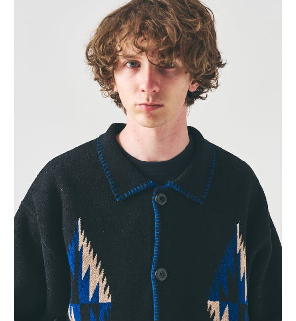 417 EDIFICE「NESTWELL / ネストウェル 417別注 ブランケットカーディガン」|カーディガン|