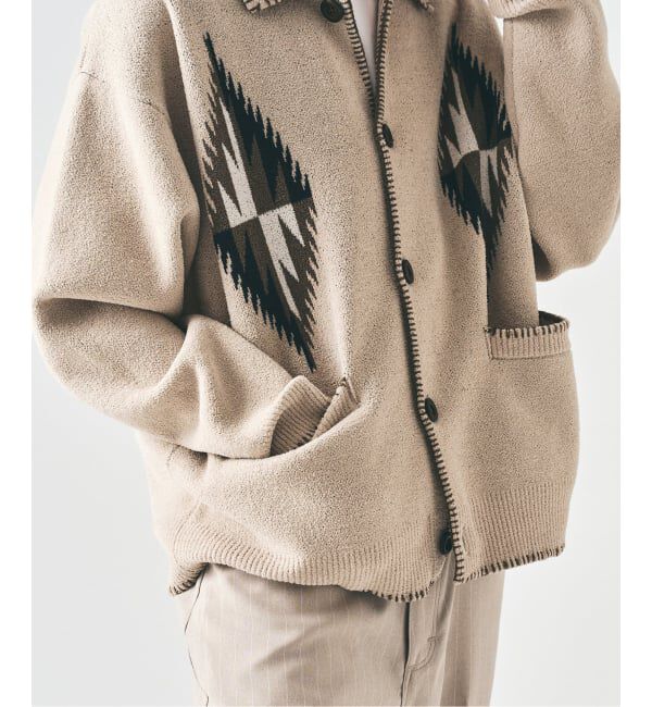 417 EDIFICE「NESTWELL / ネストウェル 417別注 ブランケットカーディガン」|カーディガン|