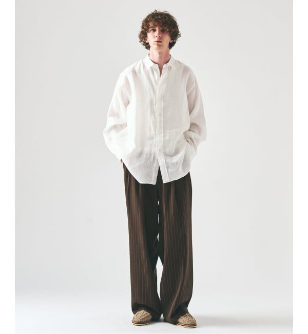 417 EDIFICE「NORMANDY LINEN / ノルマンディリネンシャツ」|シャツ・ブラウス|