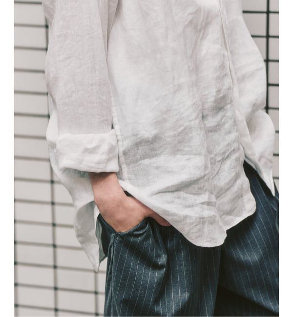 417 EDIFICE「NORMANDY LINEN / ノルマンディリネンシャツ」|シャツ・ブラウス|
