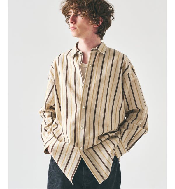 417 EDIFICE「NORMANDY LINEN / ノルマンディリネンシャツ」|シャツ・ブラウス|ナチュラル