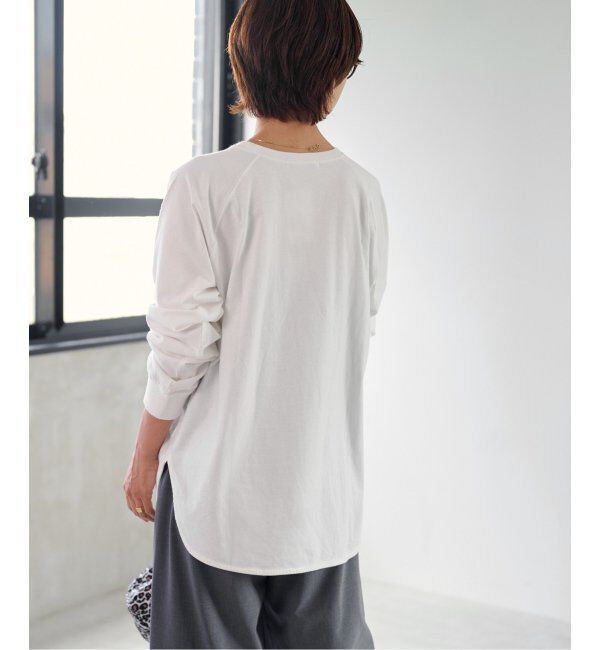 JOURNAL STANDARD relume「《追加》ラグランスリーブカレッジロングスリーブTEE」|Tシャツ・カットソー|