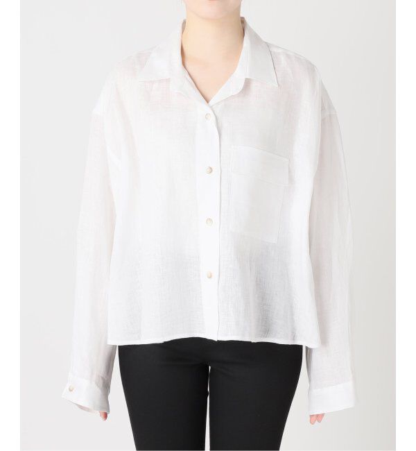 JOURNAL STANDARD「リネンレギュラーロールアップシャツ」|シャツ・ブラウス|