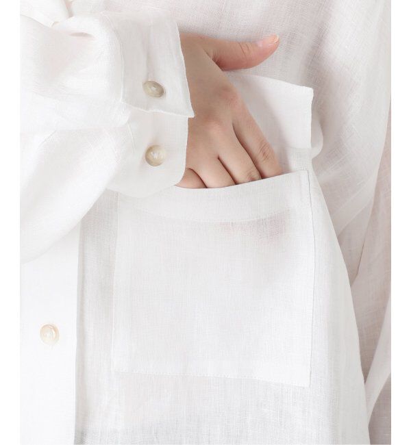 JOURNAL STANDARD「リネンレギュラーロールアップシャツ」|シャツ・ブラウス|