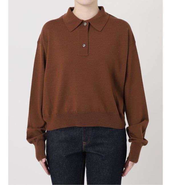 journal standard L'essage「Washable/victria襟付プルオーバー」|ニット・セーター|