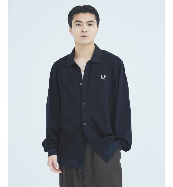 JOURNAL STANDARD「FRED PERRY / フレッドペリー 別注  フル ボタン ピケ ポロシャツ」|シャツ・ブラウス|