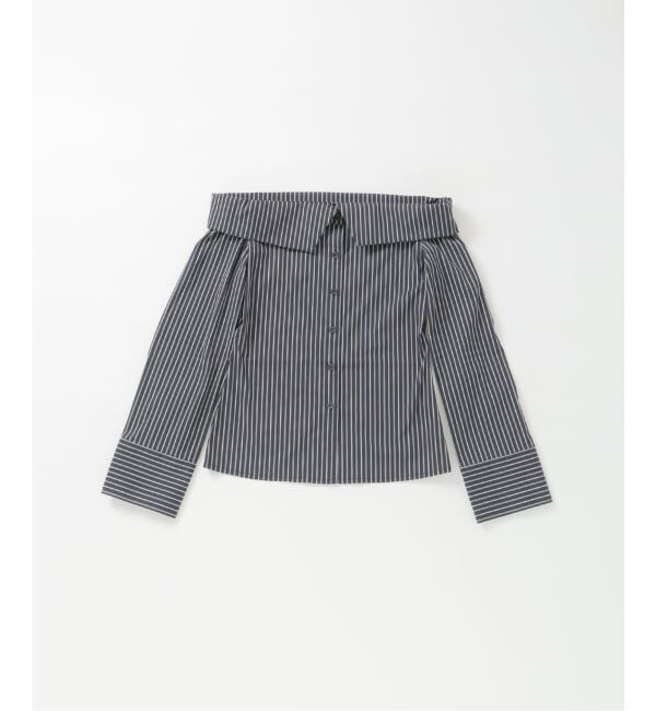 Oriens JOURNAL STANDARD「オフショルダーシャツ」|シャツ・ブラウス|