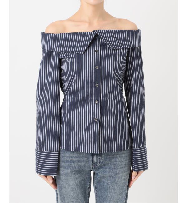 Oriens JOURNAL STANDARD「オフショルダーシャツ」|シャツ・ブラウス|