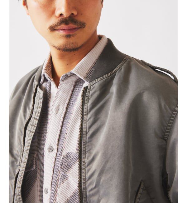 JOURNAL STANDARD relume「ガーメントダイ L-2B フライトジャケット」|ミリタリージャケット|