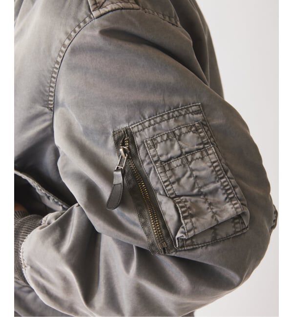 JOURNAL STANDARD relume「ガーメントダイ L-2B フライトジャケット」|ミリタリージャケット|