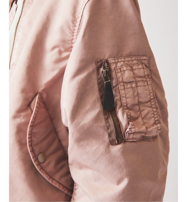 JOURNAL STANDARD relume「ガーメントダイ L-2B フライトジャケット」|ミリタリージャケット|