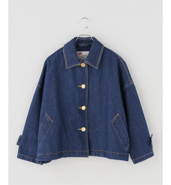 JOURNAL STANDARD「【TRADITIONAL WEATHERWEAR】MALTON B/T SHORT DENIM」|デニムジャケット|ブルー A