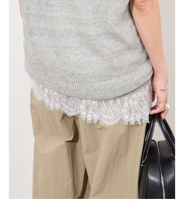 JOURNAL STANDARD「《追加予約3》レースヘムシアータンク」|Tシャツ・カットソー|