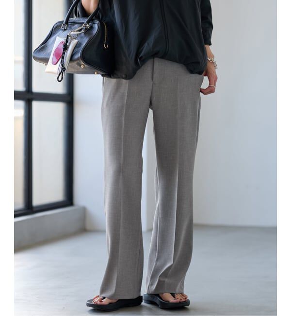 FRAMeWORK「≪追加≫セミフレアパンツ3」|スラックス|