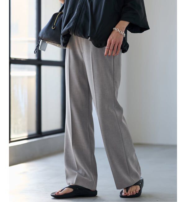 FRAMeWORK「≪追加≫セミフレアパンツ3」|スラックス|