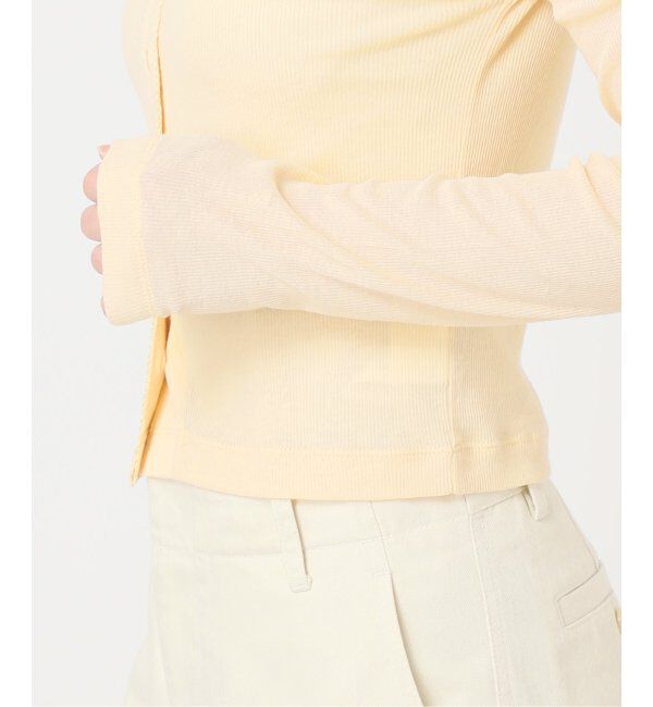 U by SPICK&SPAN「コットンテレココンパクトカーデ」|カーディガン|