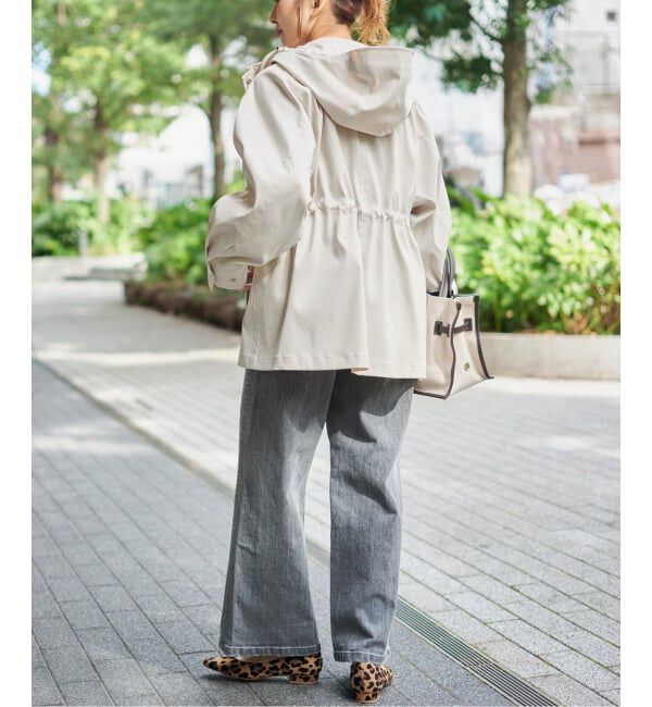 Spick and Span「撥水ツイルフーディーブルゾン」|その他|