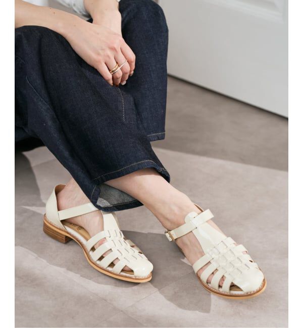 Spick and Span「ARTESANOS/アルテサノス グルカサンダル」|サンダル|ホワイト A