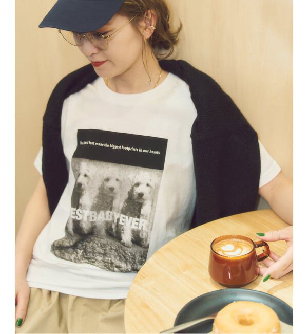 Spick and Span「《予約》LEGAL COFFEE &times; Spick DOG Tee」|Tシャツ・カットソー|