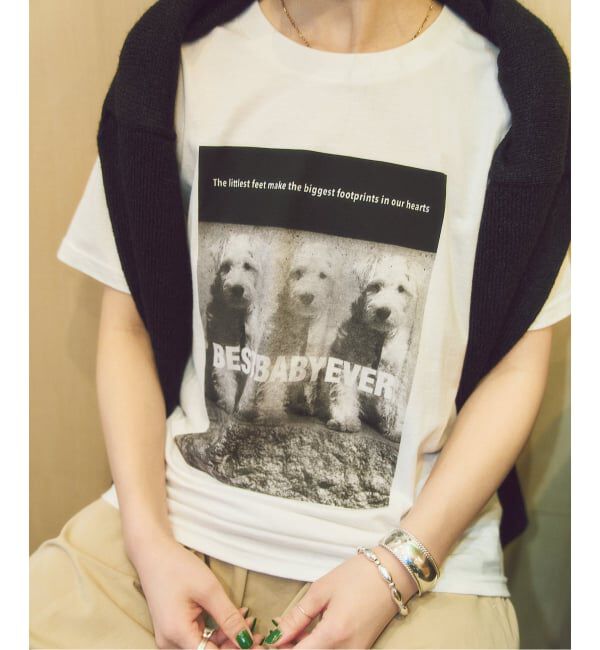 Spick and Span「《予約》LEGAL COFFEE &times; Spick DOG Tee」|Tシャツ・カットソー|ホワイト A