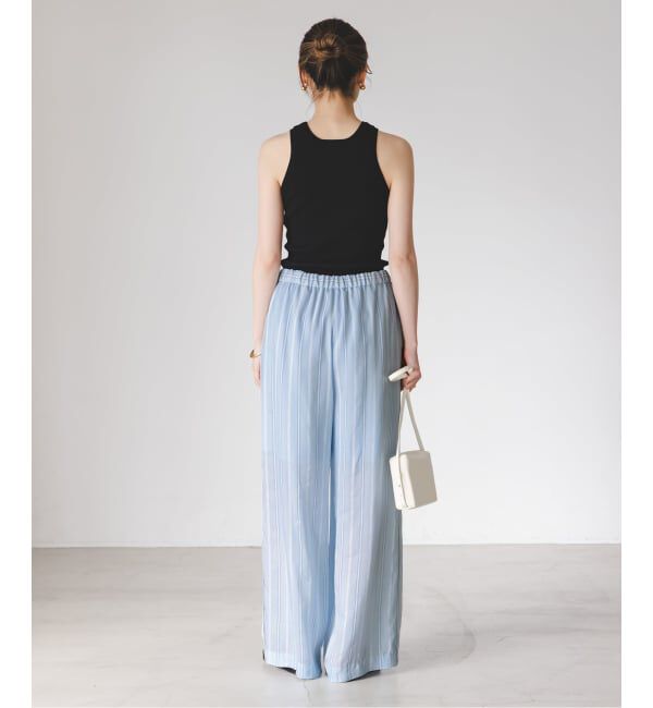 NOBLE「エアリーストライプイージーパンツ」|その他|