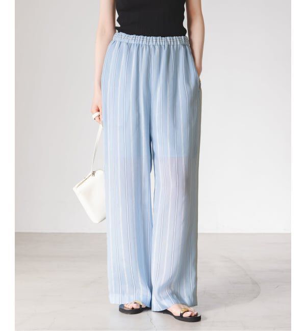 NOBLE「エアリーストライプイージーパンツ」|その他|