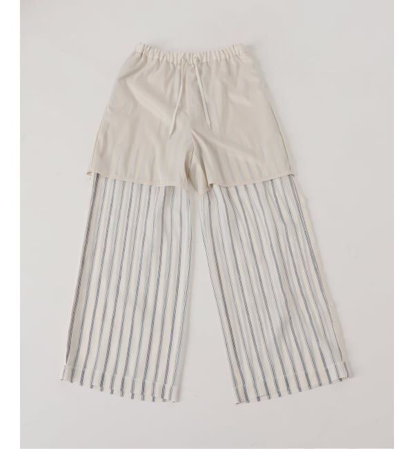 NOBLE「エアリーストライプイージーパンツ」|その他|