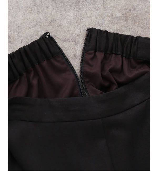  「【洗える】麻混マーメードスカート」|スカート|