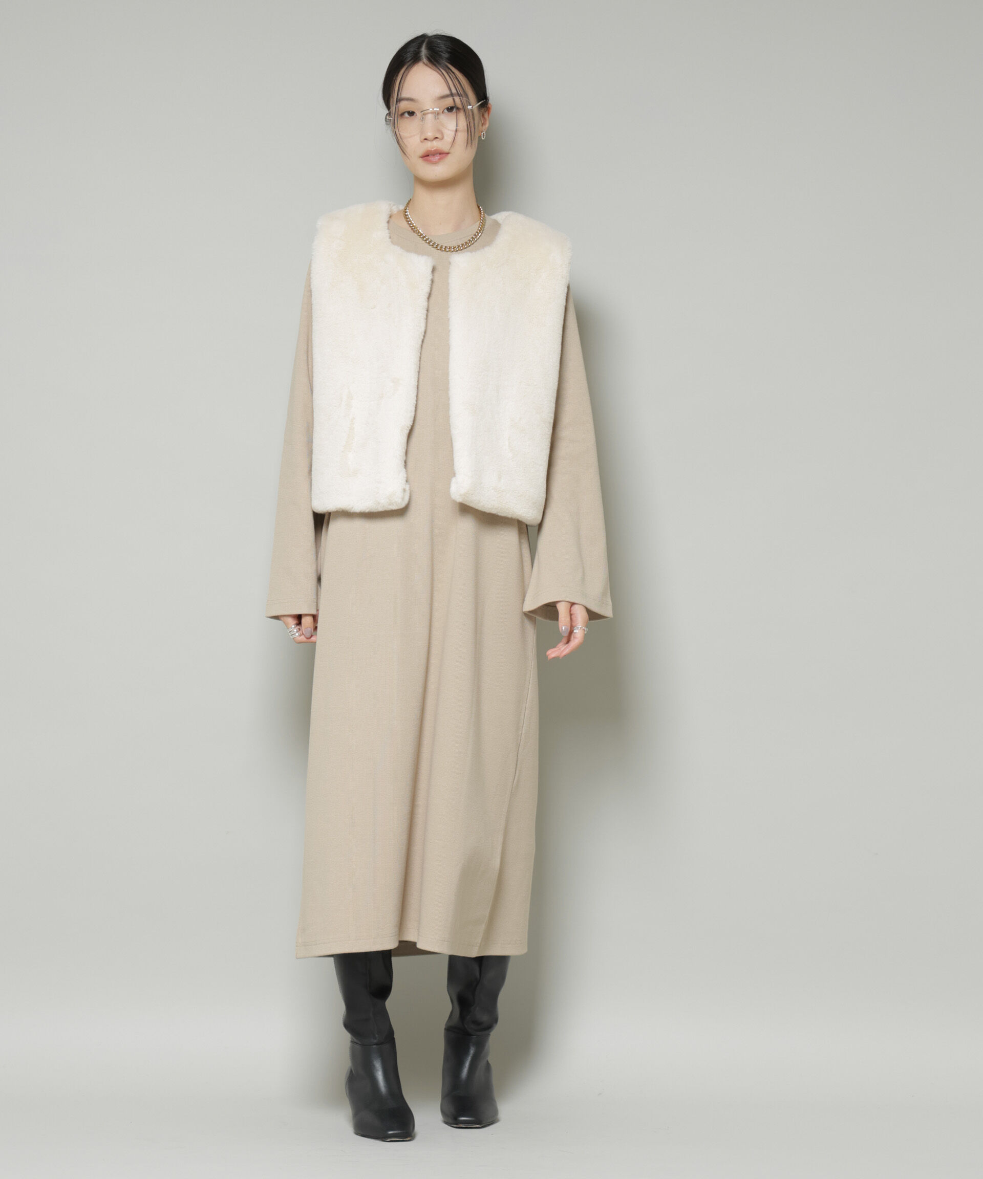 nano･universe「ファーベスト&times;ワンピース アンサンブルセット」|ワンピース|