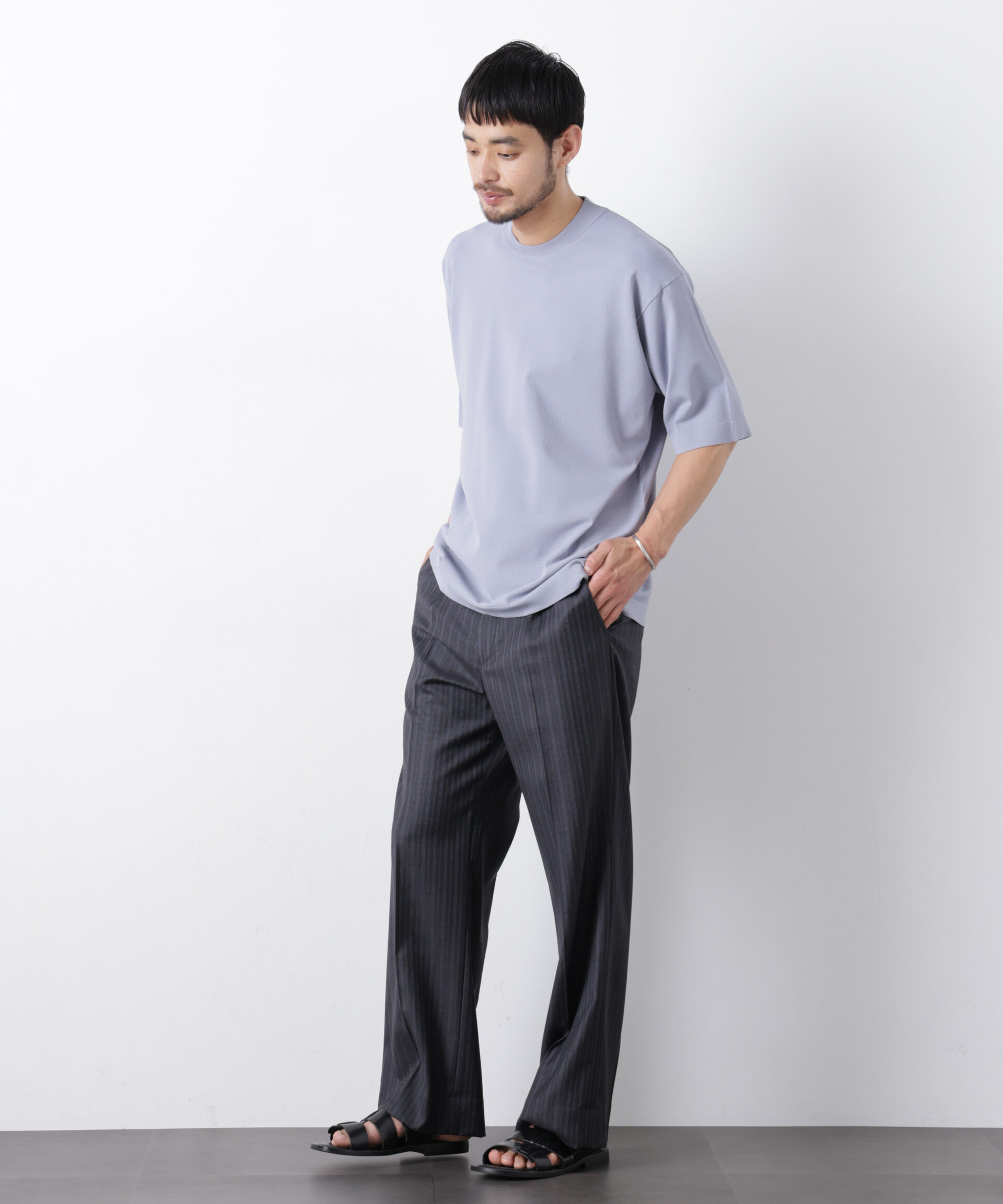 nano･universe「ジャケT(R) ELITE 7 FUNCTION ニット」|ニット・セーター|