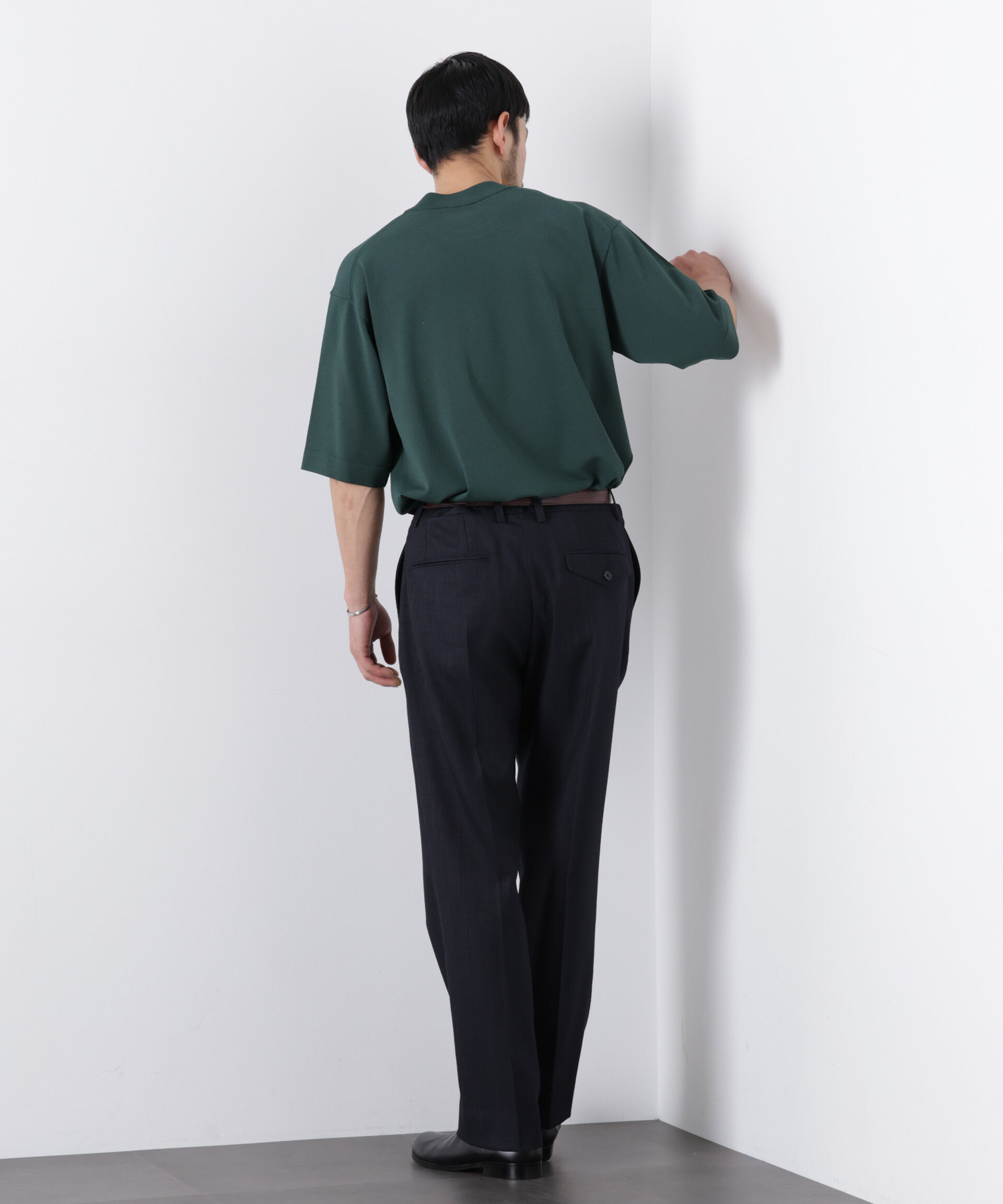 nano･universe「ジャケT(R) ELITE 7 FUNCTION ニット」|ニット・セーター|