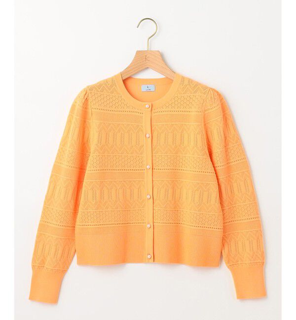 組曲「【2SET・WEB限定】編地ニット ツインセット」|カーディガン|