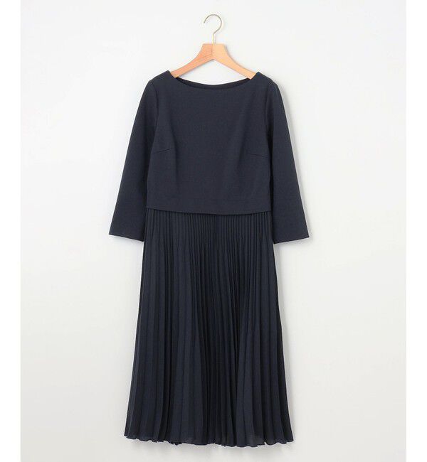 組曲「【KUMIKYOKU NAVY】ジャージーコンビプリーツ ワンピース」|ワンピース|