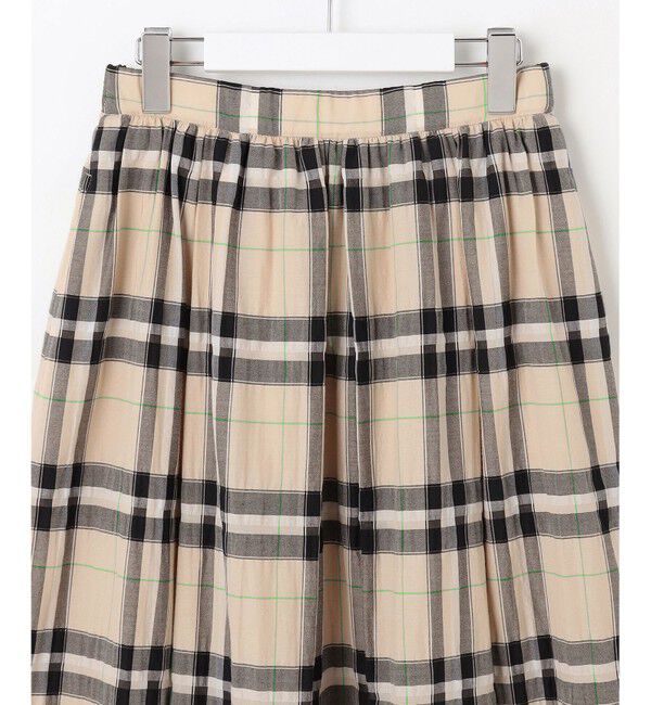 自由区「シアーブライトチェック スカート」|スカート|