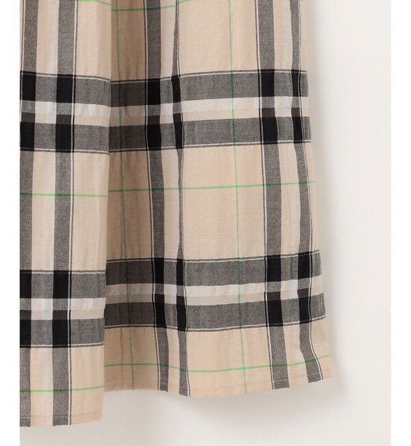 自由区「シアーブライトチェック スカート」|スカート|